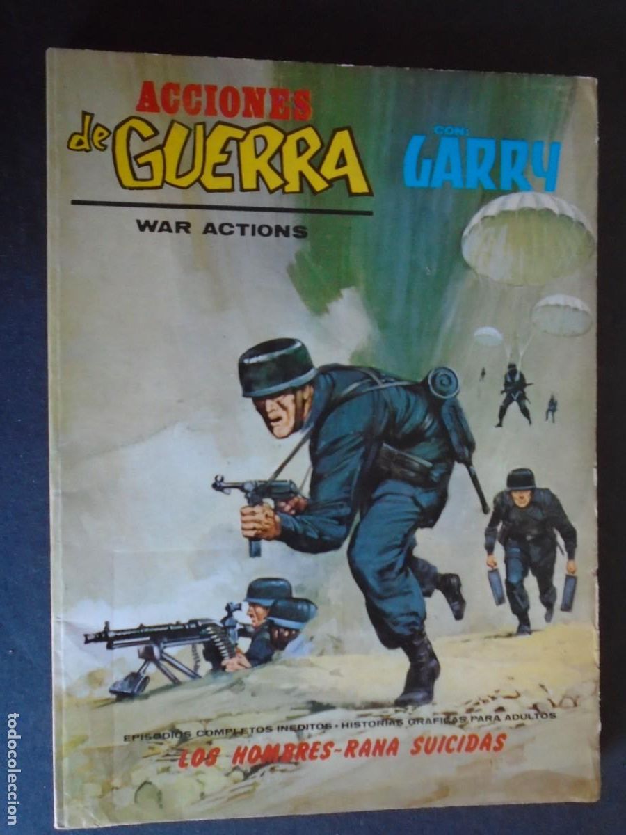 C&oacute;mics: (COM-240145)COMIC VERTICE - ACCIONES DE GUERRA - N&ordm; 16 - 30 PTS. - Foto 1