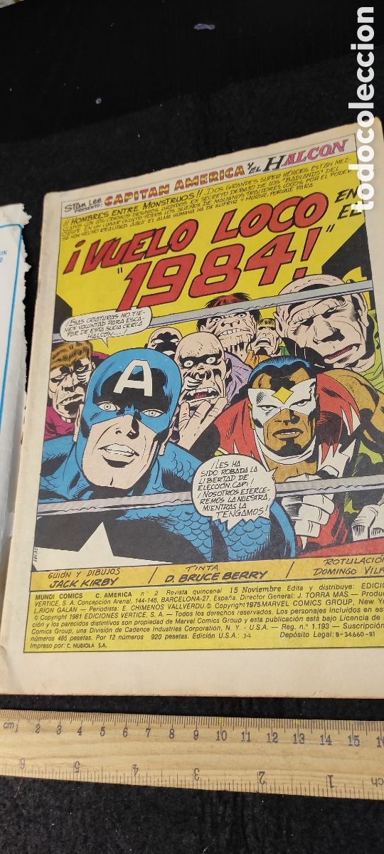 C&oacute;mics: Capit&aacute;n Am&eacute;rica n&uacute;mero 2 Vuelo loco! - Foto 7