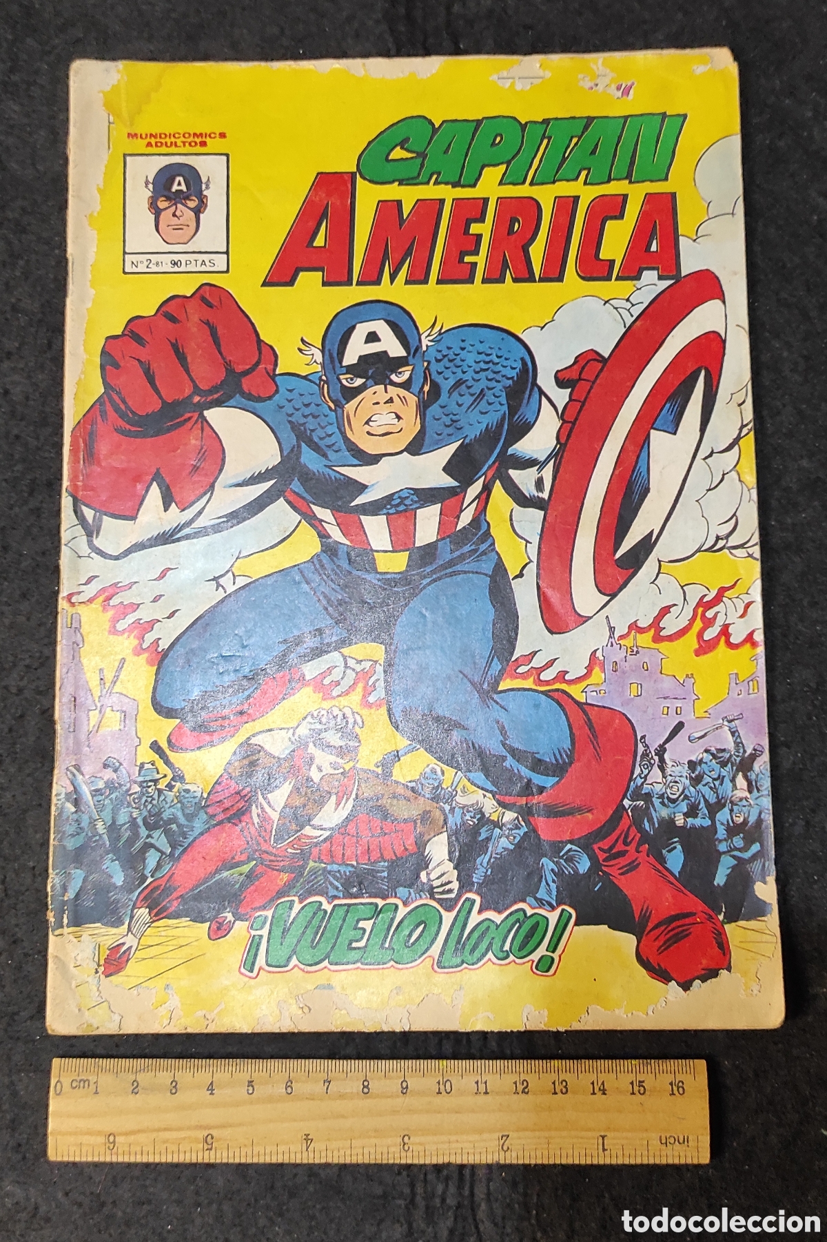 C&oacute;mics: Capit&aacute;n Am&eacute;rica n&uacute;mero 2 Vuelo loco! - Foto 1