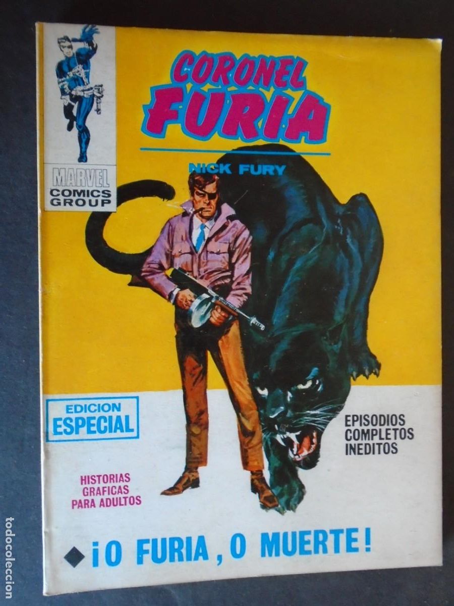 C&oacute;mics: (COM-240155)COMIC VERTICE - CORONEL FURIA - N&ordm; 9 - 25 PTS. - Foto 1