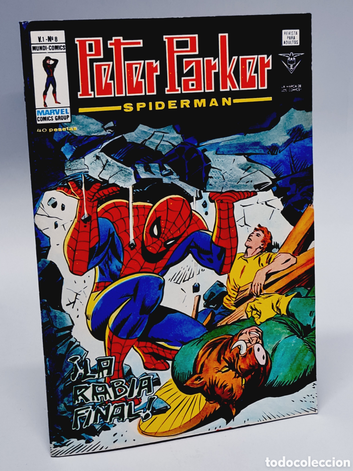C&oacute;mics: EXCELENTE ESTADO PETER PARKER 8 LA RABIA FINAL MARVEL GRAPA EDICIONES VERTICE - Foto 1