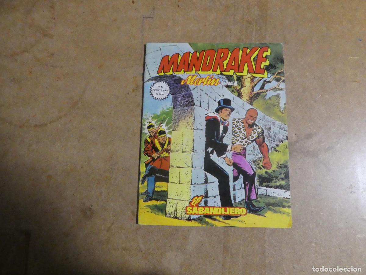 C&oacute;mics: Mandrake, Merl&iacute;n el mago, n&ordm; 4, vertice - Foto 1