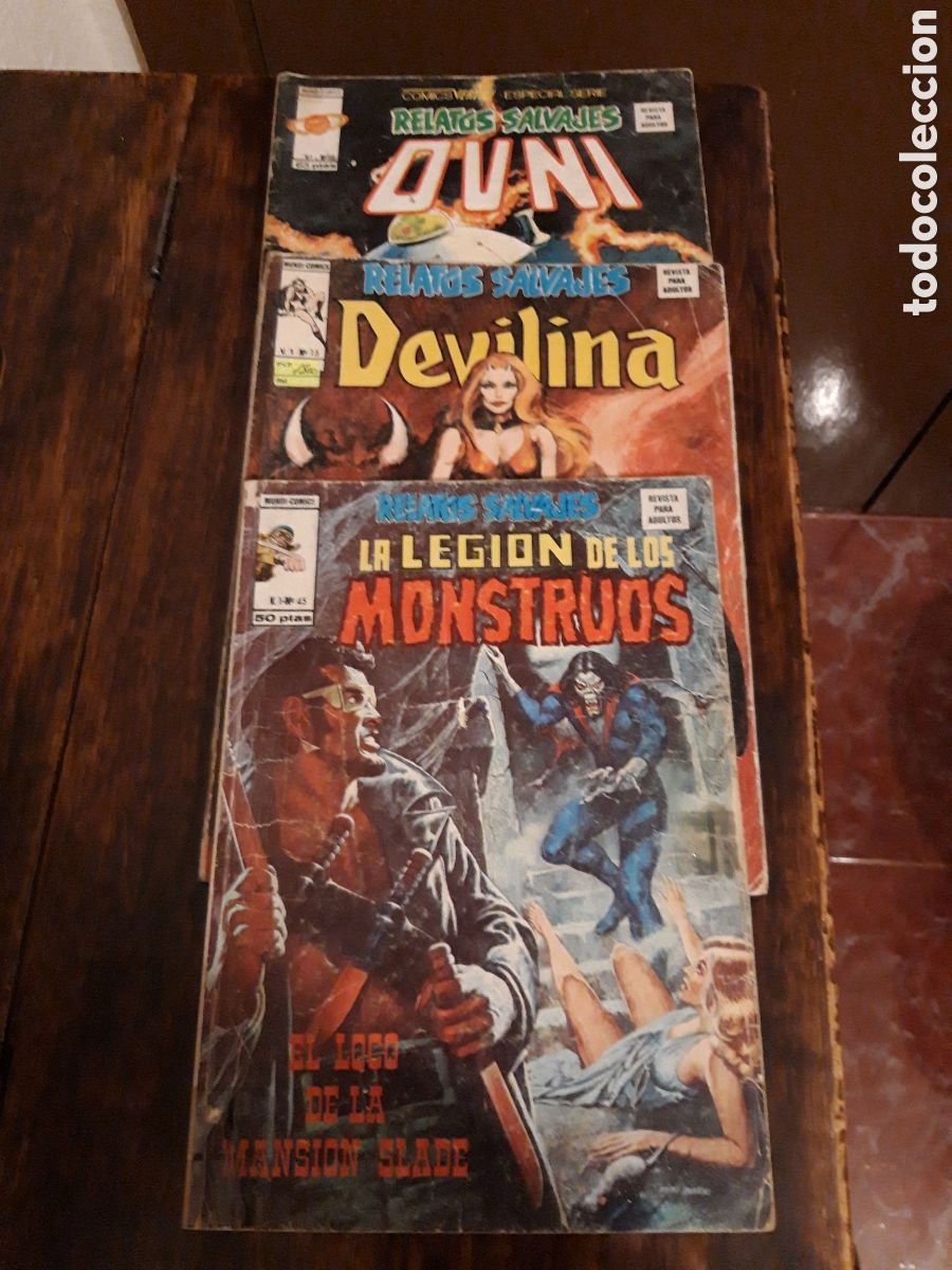 C&oacute;mics: Lote de 3 comics relatos salvajes - Foto 1
