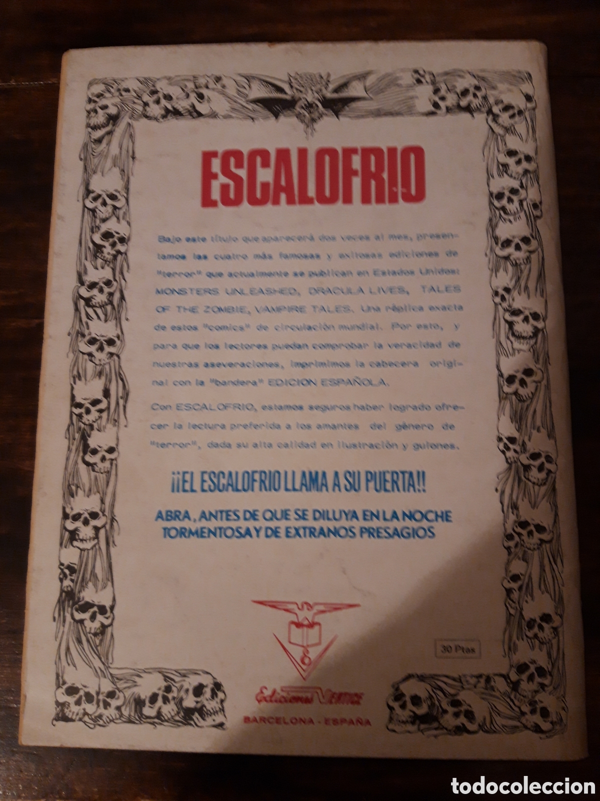 C&oacute;mics: Escalofrio. Vampire tales 1. Vertice. - Foto 2