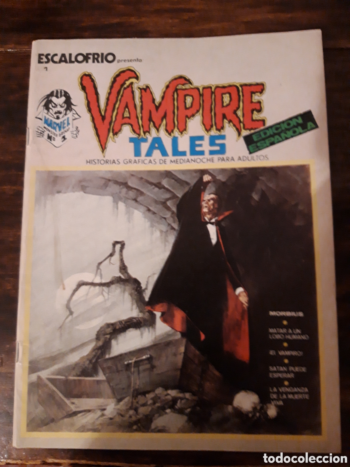C&oacute;mics: Escalofrio. Vampire tales 1. Vertice. - Foto 1