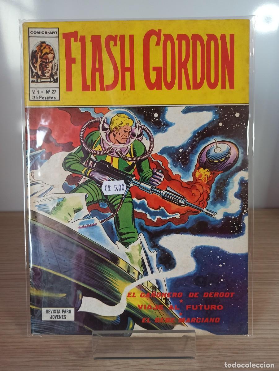 C&oacute;mics: FLASH GORDON &rdquo;El ca&ntilde;onero de Deroot...&rdquo; (Ed. V&eacute;rtice) N&ordm; 27 - Foto 1