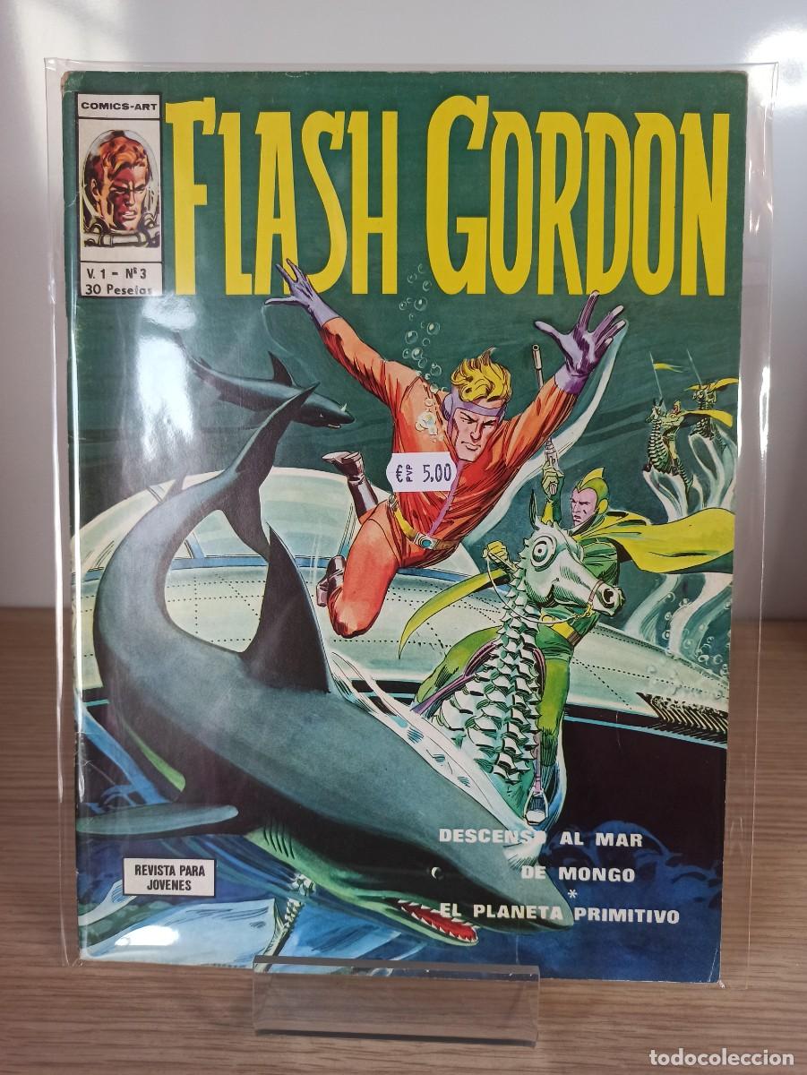 C&oacute;mics: FLASH GORDON &rdquo;Descenso al mar...&rdquo; (Ed. V&eacute;rtice) N&ordm; 3 - Foto 1