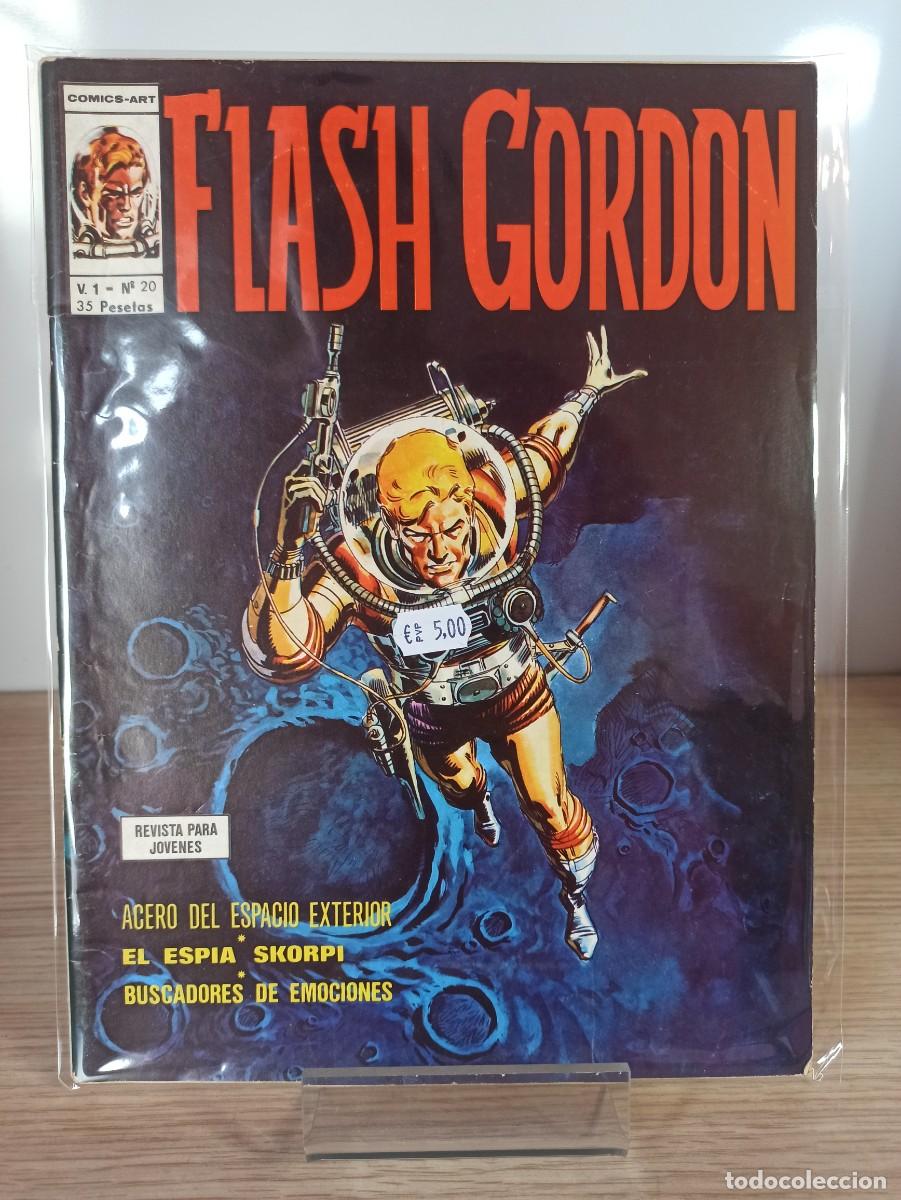 C&oacute;mics: FLASH GORDON &rdquo;Acero del espacio exterior...&rdquo; (Ed. V&eacute;rtice) N&ordm; 20 - Foto 1