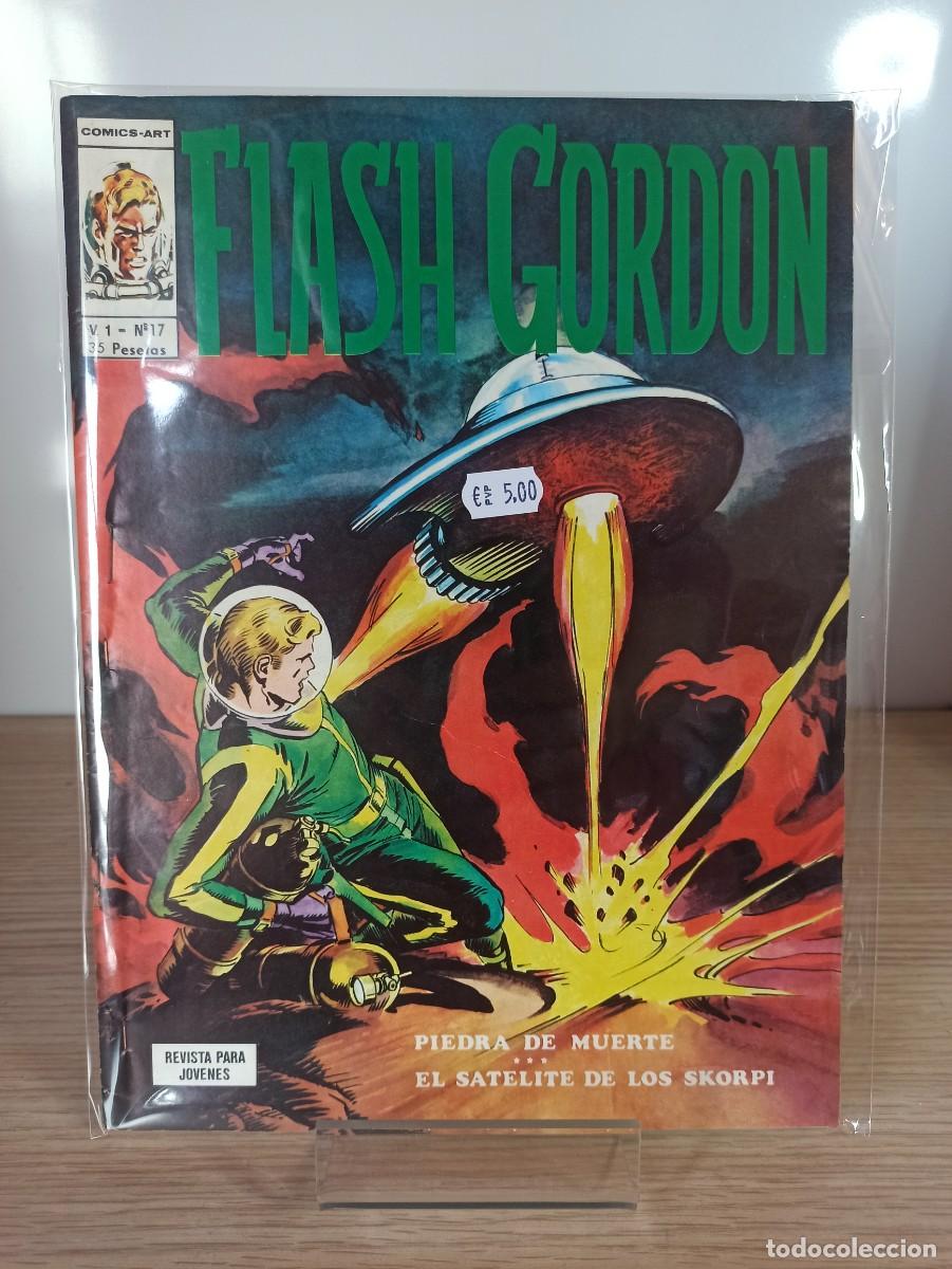 C&oacute;mics: FLASH GORDON &rdquo;Piedra de muerte...&rdquo; (Ed. V&eacute;rtice) N&ordm; 17 - Foto 1