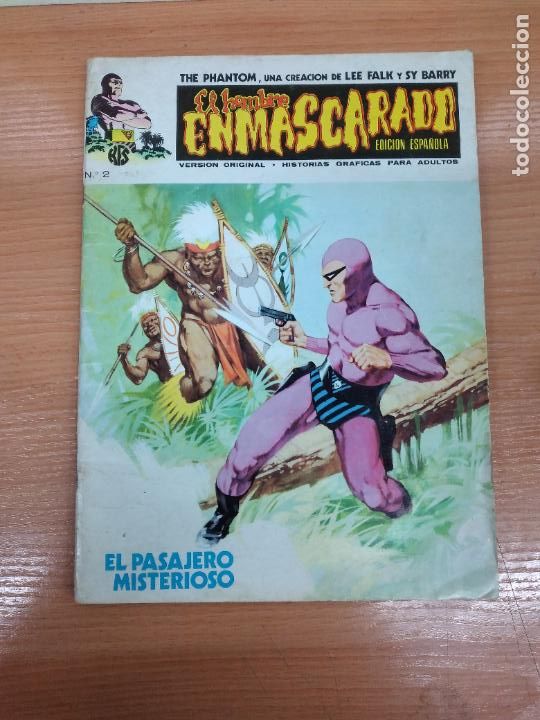 C&oacute;mics: EL HOMBRE ENMASCARADO N&ordm; 2. EDICIONES VERTICE 1973 - Foto 1