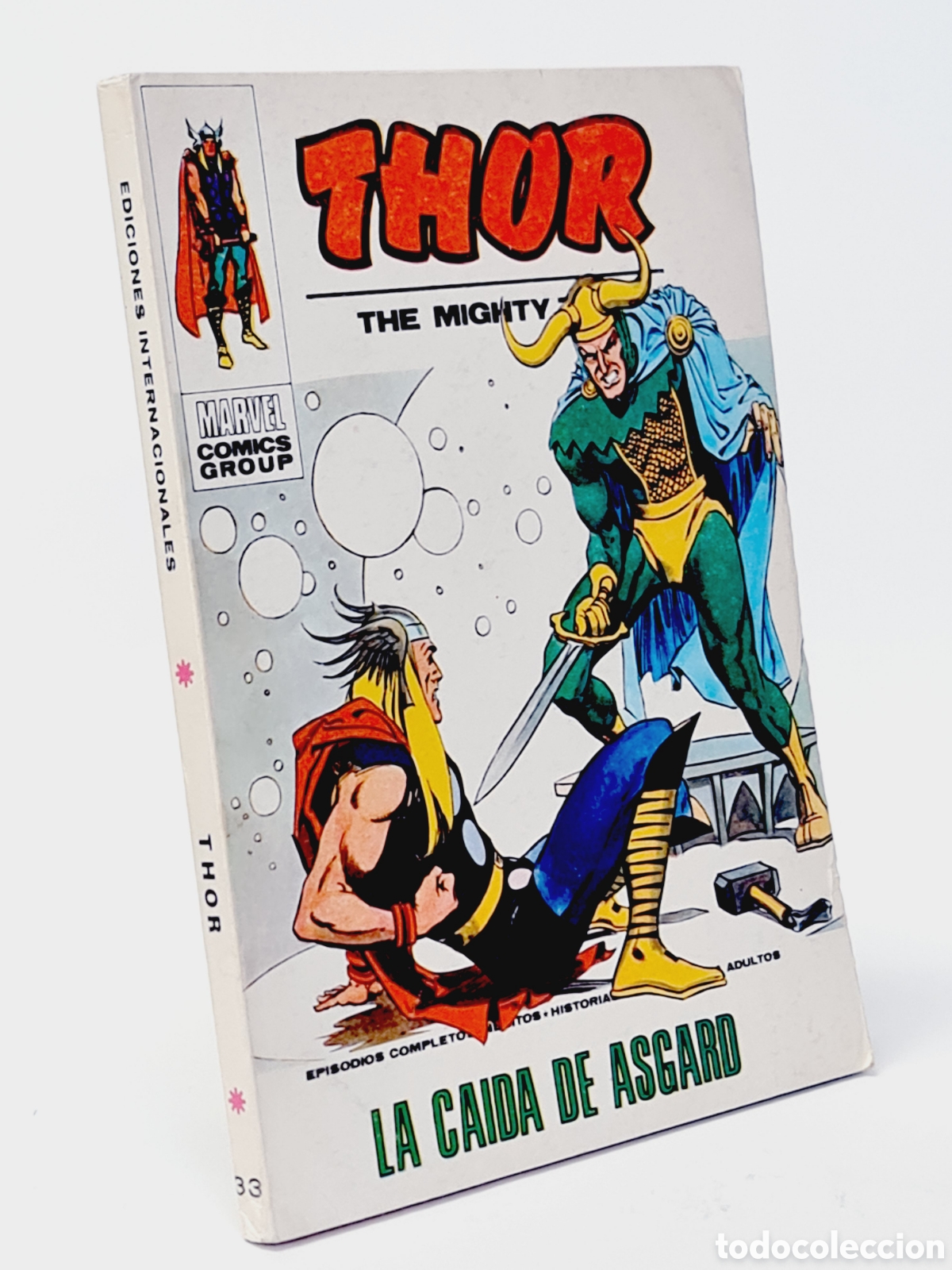 C&oacute;mics: CASI EXCELENTE THOR 33 LA CA&Iacute;DA DE ASGARD TACO MARVEL EDICIONES VERTICE - Foto 1