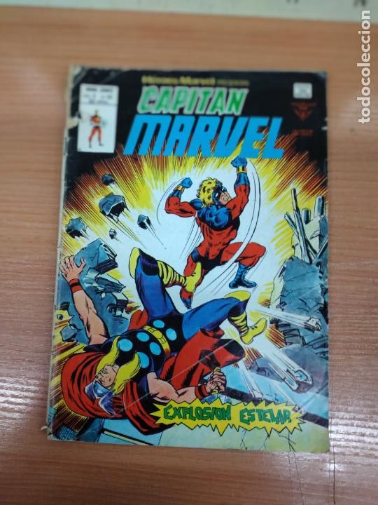 C&oacute;mics: CAPITAN MARVEL N&ordm; 58. VOL. 2. EXPLOSION ESTELAR. EDICIONES VERTICE, 1979 - Foto 1