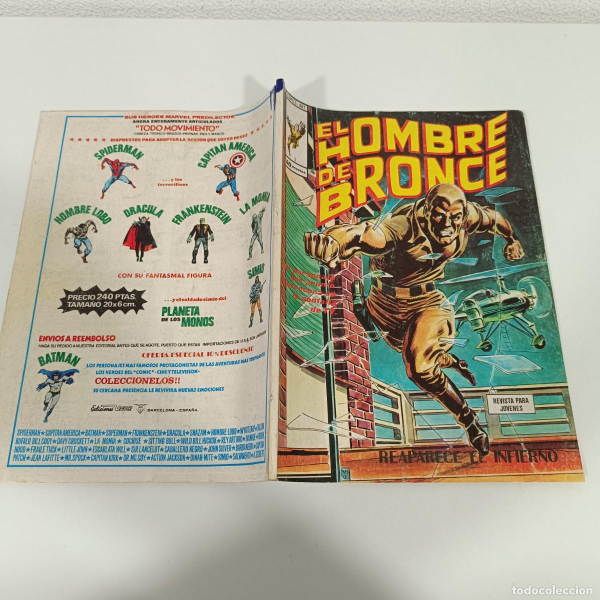 C&oacute;mics: &iexcl;&iexcl;&iexcl; EXCELENTE ESTADO!!! EL HOMBRE DE BRONCE 2 VERTICE - Foto 3