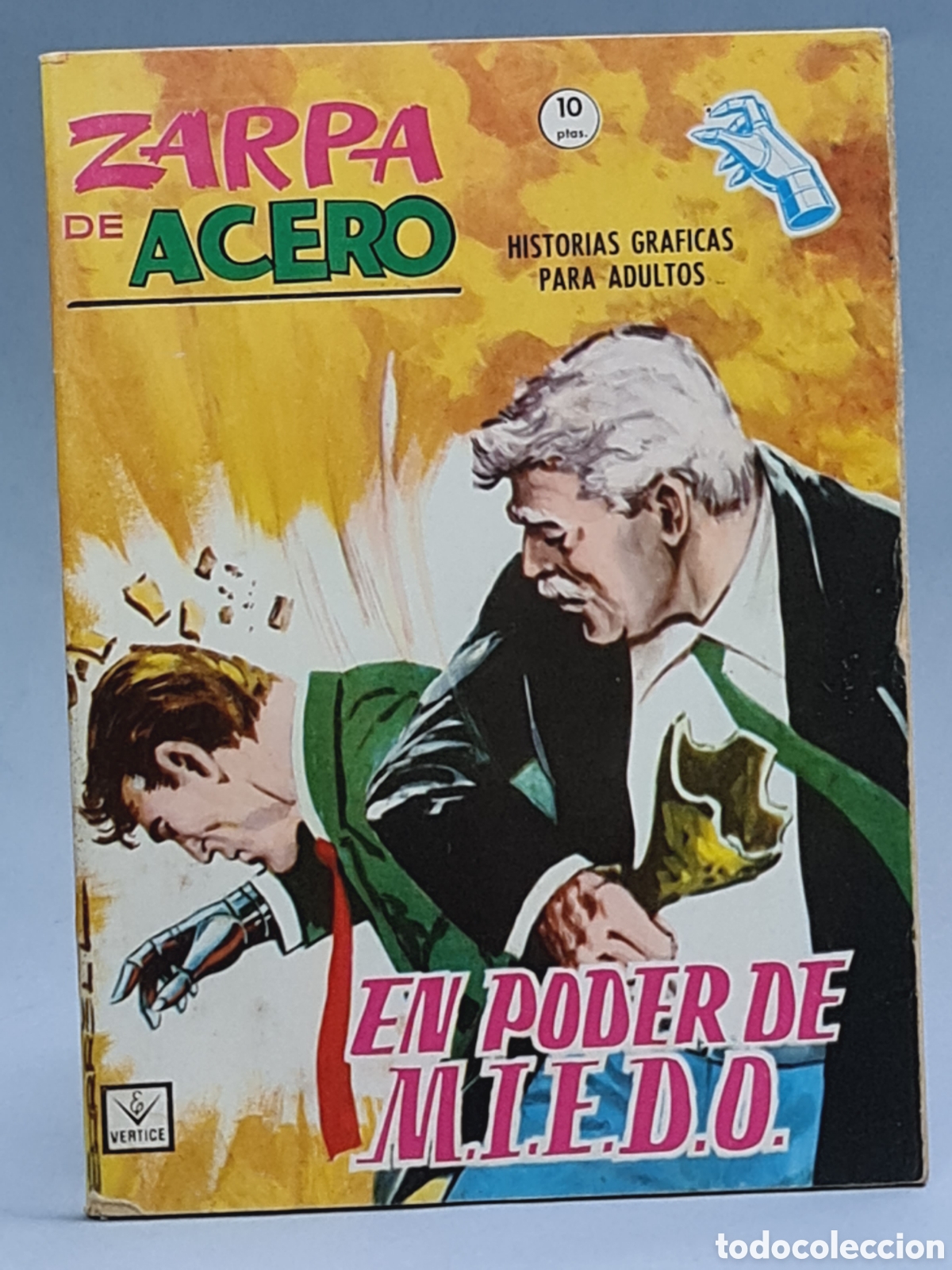 C&oacute;mics: BUEN ESTADO ZARPA DE ACERO 25 EL PODER DE MIEDO GRAPA VERTICE - Foto 1