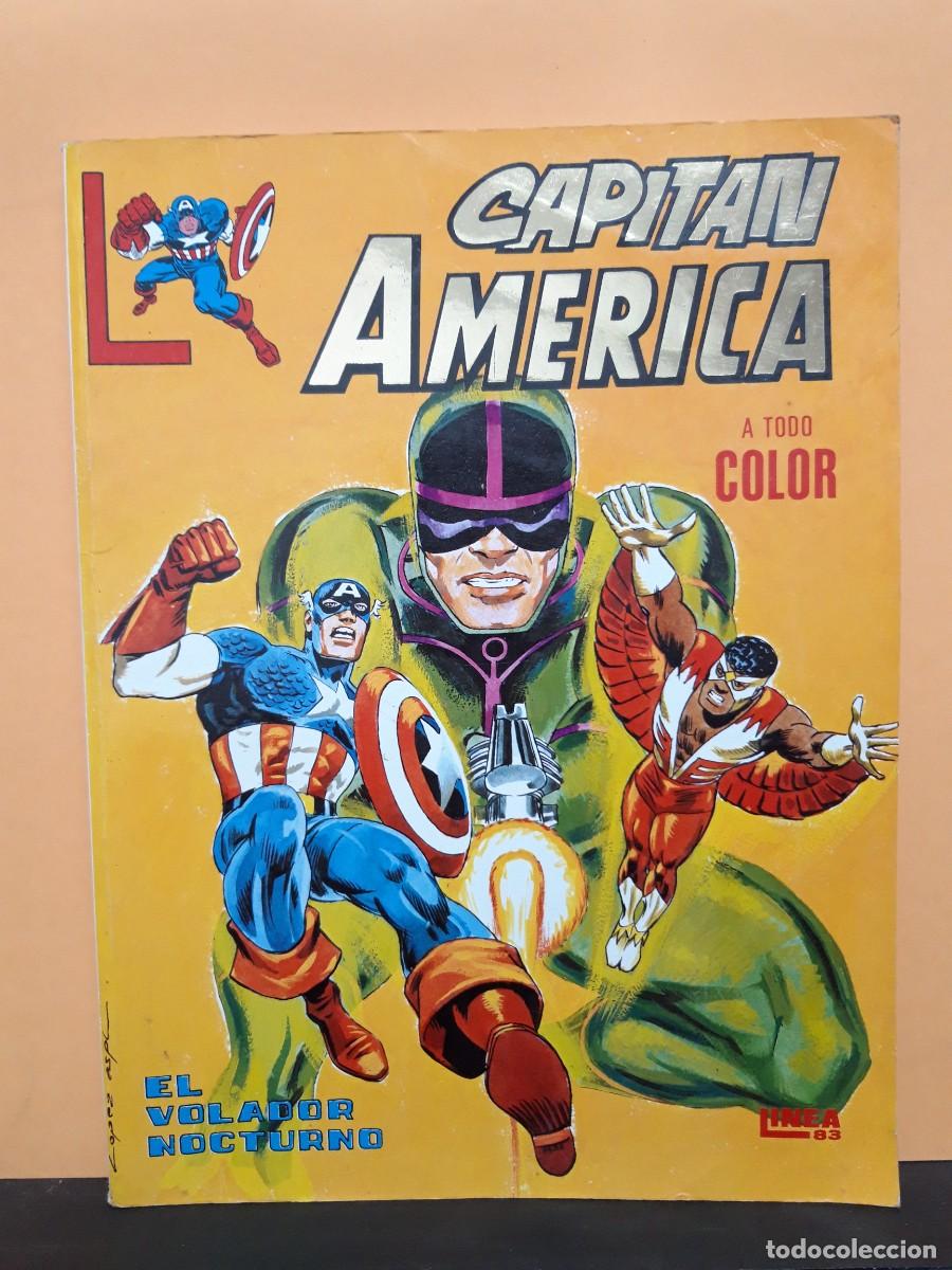 C&oacute;mics: CAPIT&Aacute;N AM&Eacute;RICA. RETAPADO DEL 1 AL 5. L&Iacute;NEA 83. - Foto 1