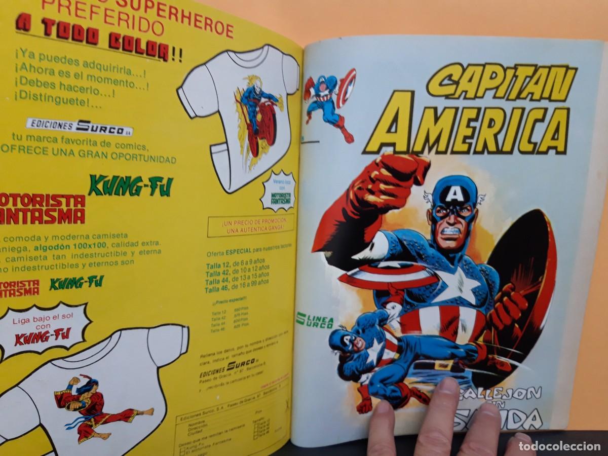 C&oacute;mics: CAPIT&Aacute;N AM&Eacute;RICA. RETAPADO DEL 1 AL 5. L&Iacute;NEA 83. - Foto 6
