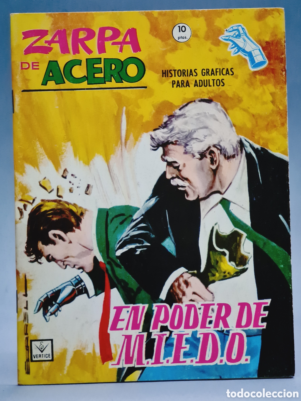 C&oacute;mics: EXCELENTE ESTADO ZARPA DE ACERO 25 EL PODER DE MIEDO GRAPA VERTICE - Foto 1