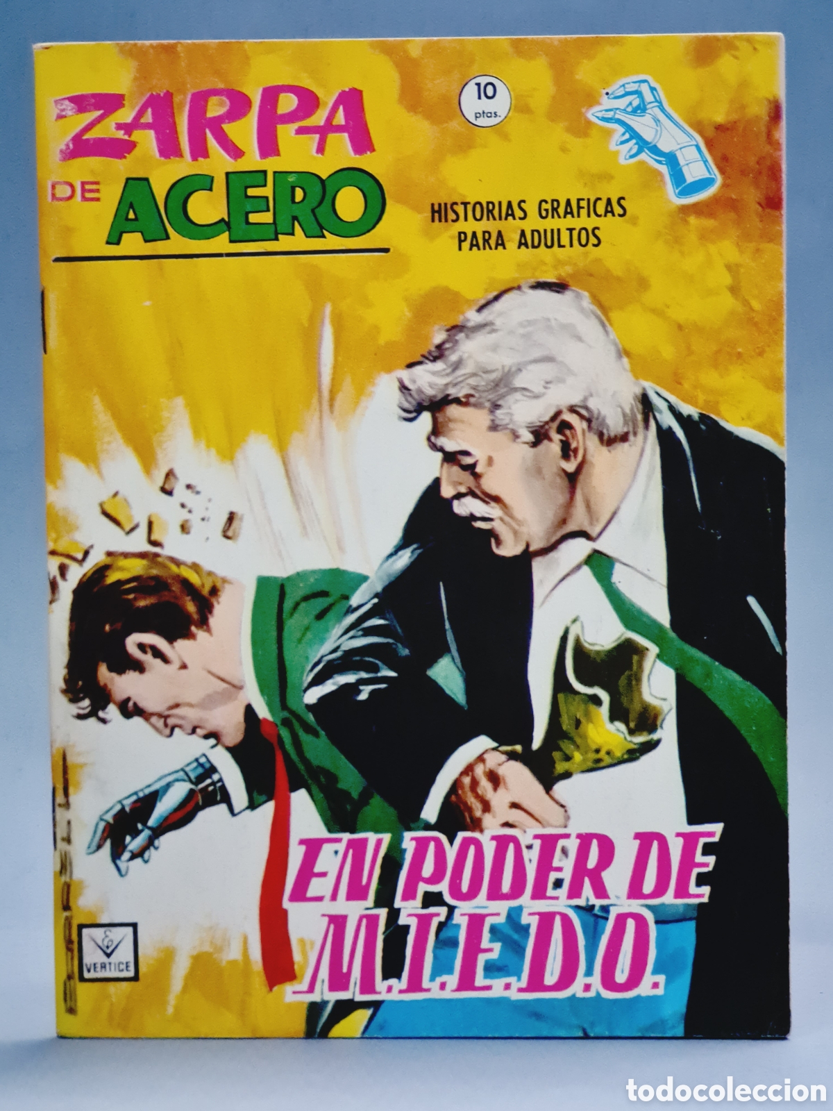 C&oacute;mics: EXCELENTE ESTADO ZARPA DE ACERO 25 EL PODER DE MIEDO GRAPA VERTICE - Foto 1