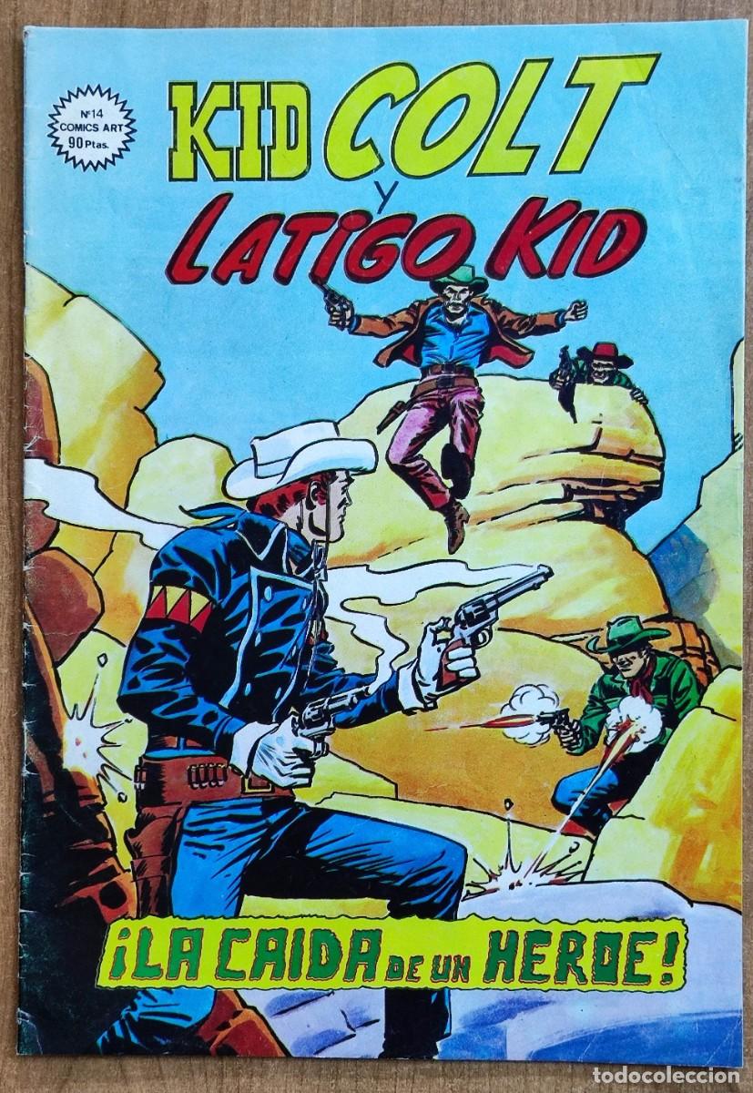 C&oacute;mics: KID COLT Y LATIGO KID N&ordm; 14 - EDICIONES VERTICE 1981. - Foto 1