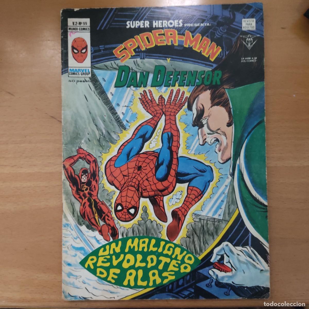 C&oacute;mics: Super Heroes, Spiderman Mundi Comics 99 - Comics Vertice, Dan Defensor + Thor - Foto 1