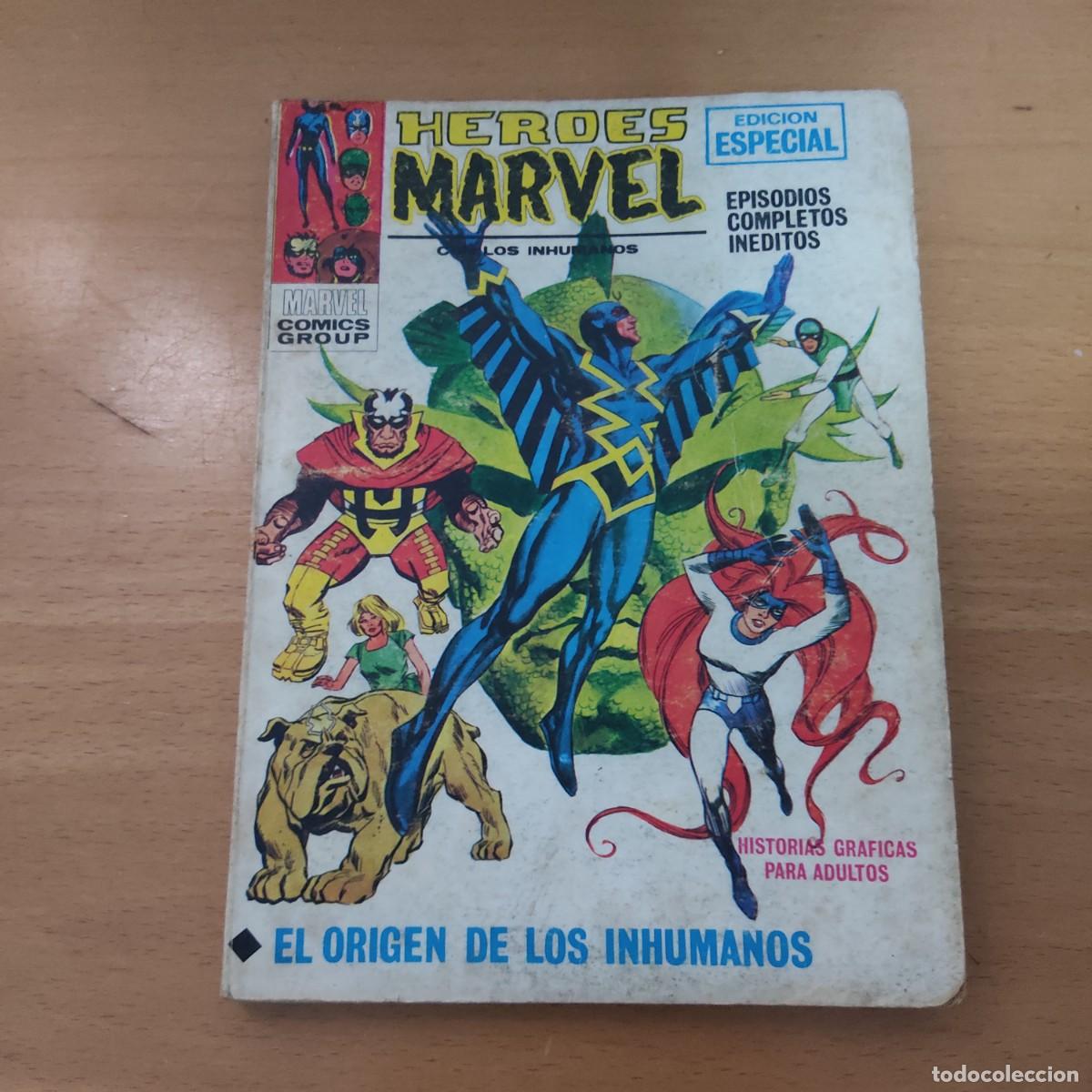 C&oacute;mics: Heroes Marvel: Los Inhumanos 1 - Vertice - Foto 1
