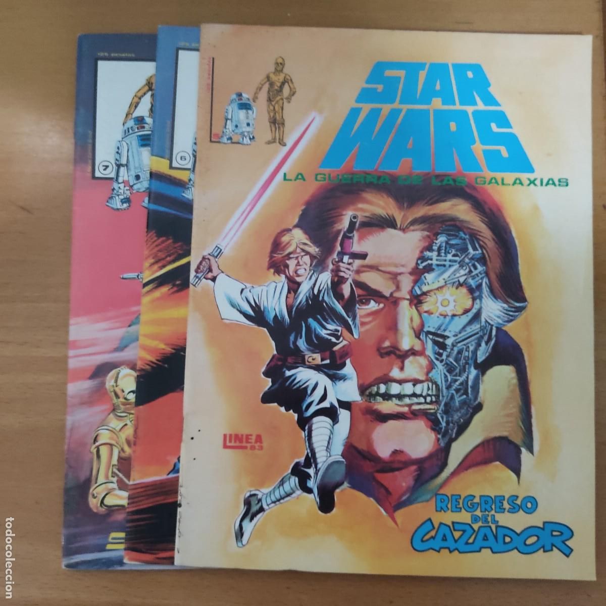 C&oacute;mics: Lote Star Wars 5, 6 y 7 - Surco, excelente estado - Foto 1