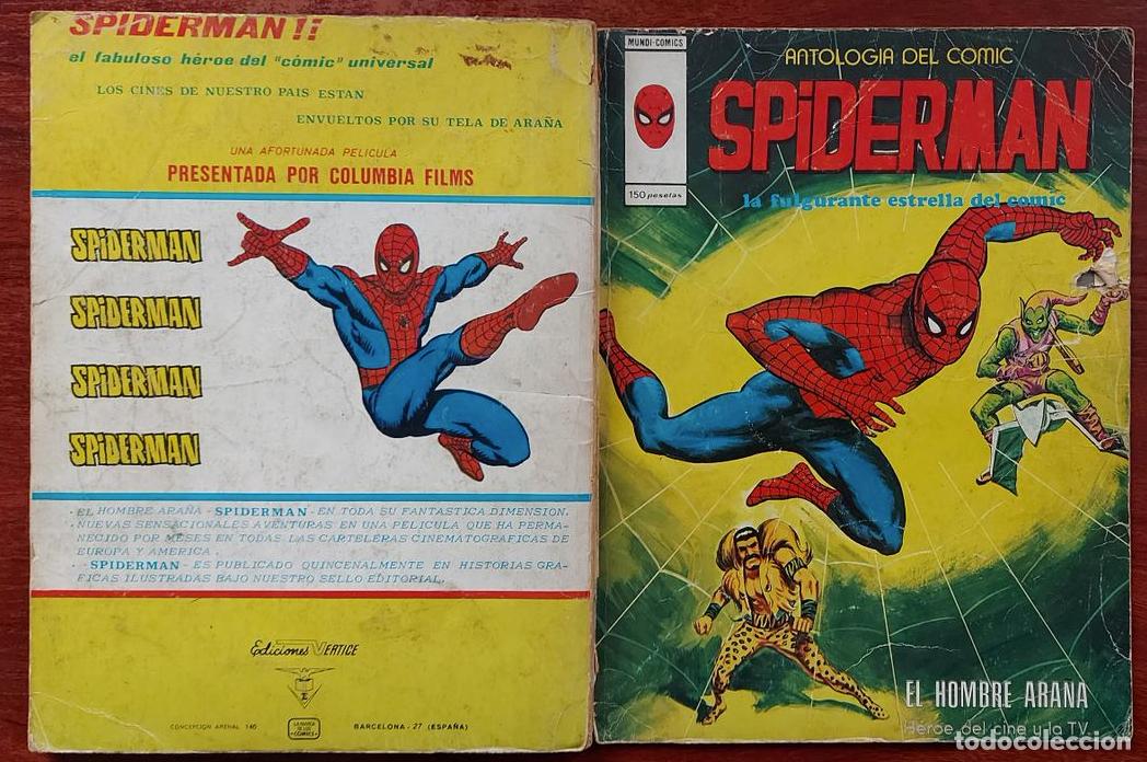 C&oacute;mics: Antologia del comic n&ordm; 12 Spiderman - Ediciones V&eacute;rtice 1978 - Foto 5