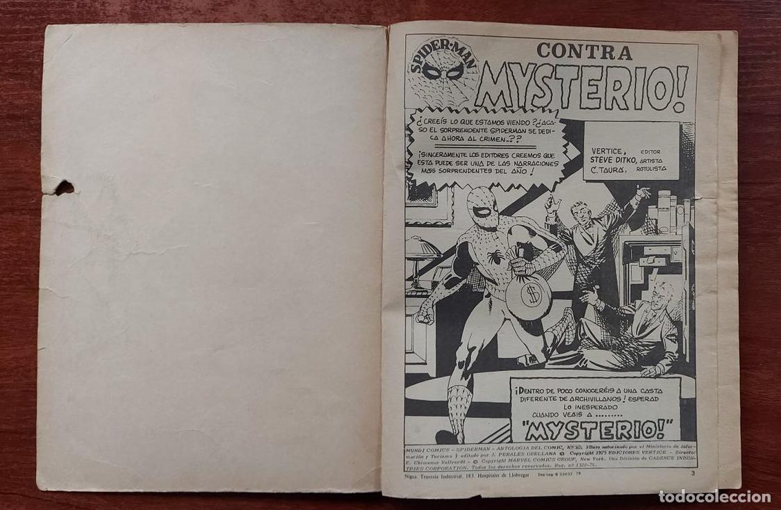 C&oacute;mics: Antologia del comic n&ordm; 12 Spiderman - Ediciones V&eacute;rtice 1978 - Foto 7