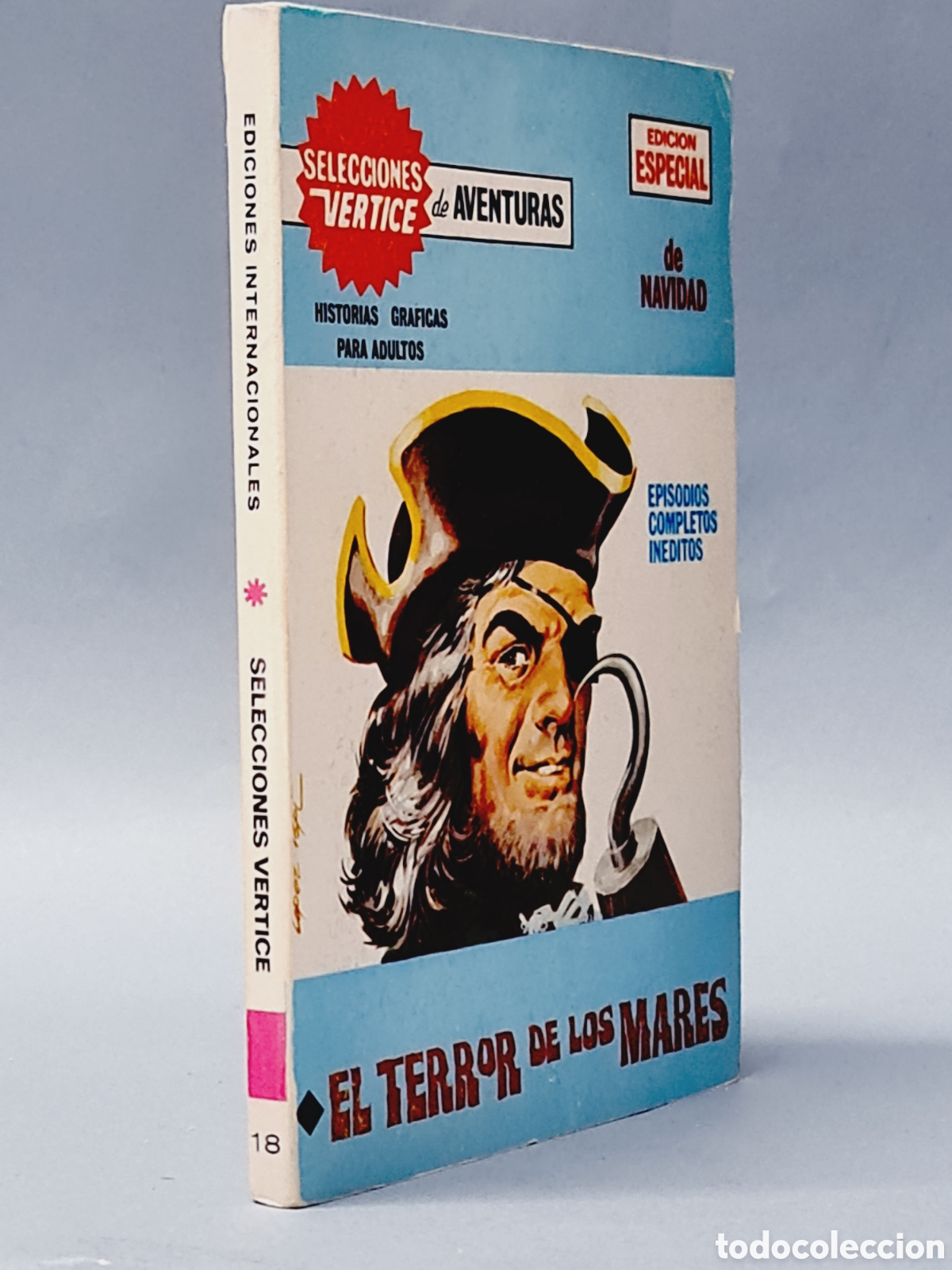 C&oacute;mics: EXCELENTE ESTADO SELECCIONES VERTICE 18 EL TERROR DE LOS MARES EDICIONES INTERNACIONALES - Foto 1