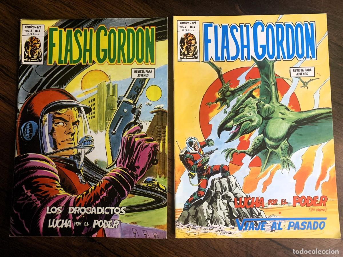 C&oacute;mics: FLASH GORDON. VERTICE. COMPLETA 44 EJEMPLARES - Foto 2