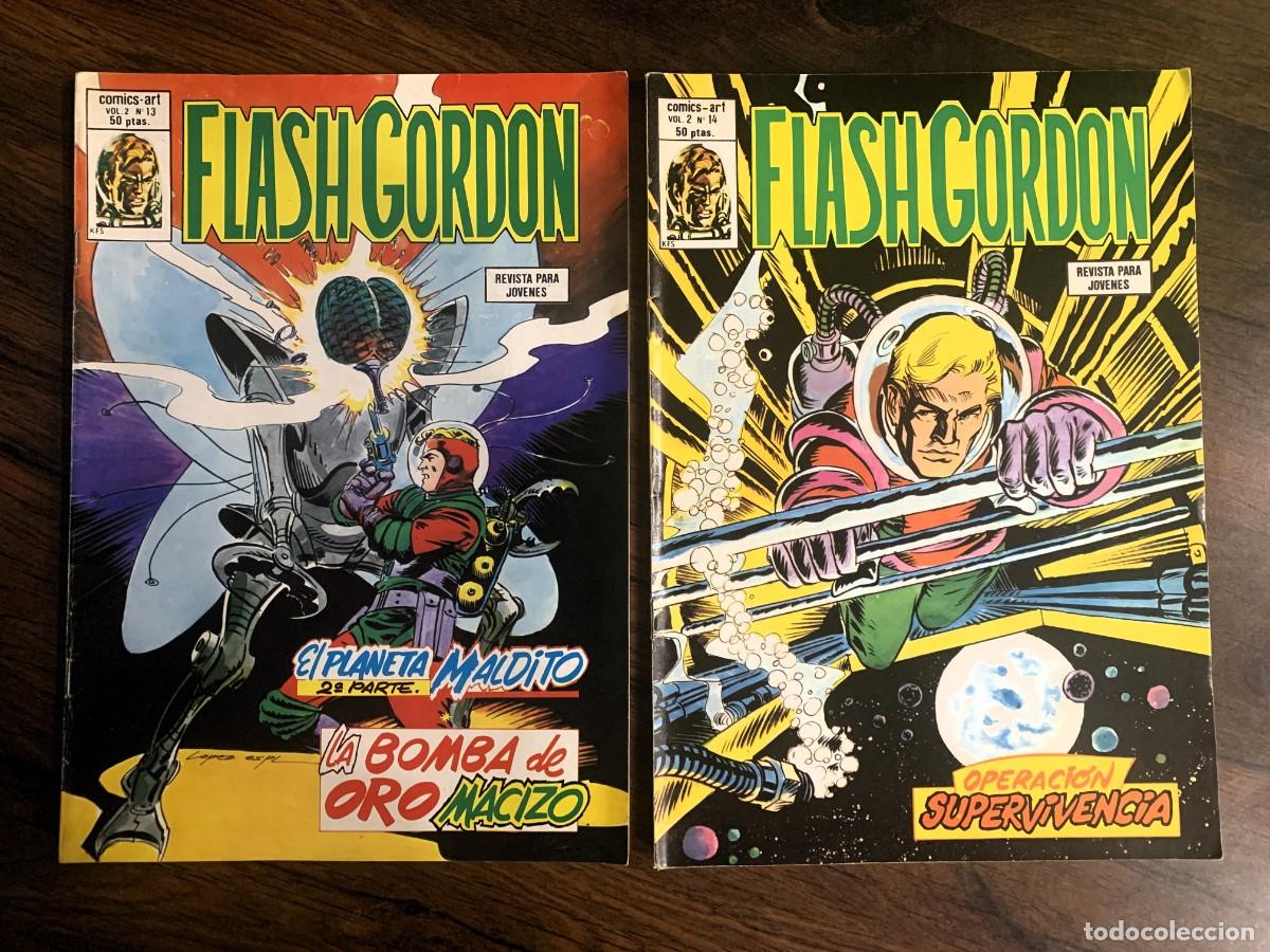 C&oacute;mics: FLASH GORDON. VERTICE. COMPLETA 44 EJEMPLARES - Foto 7