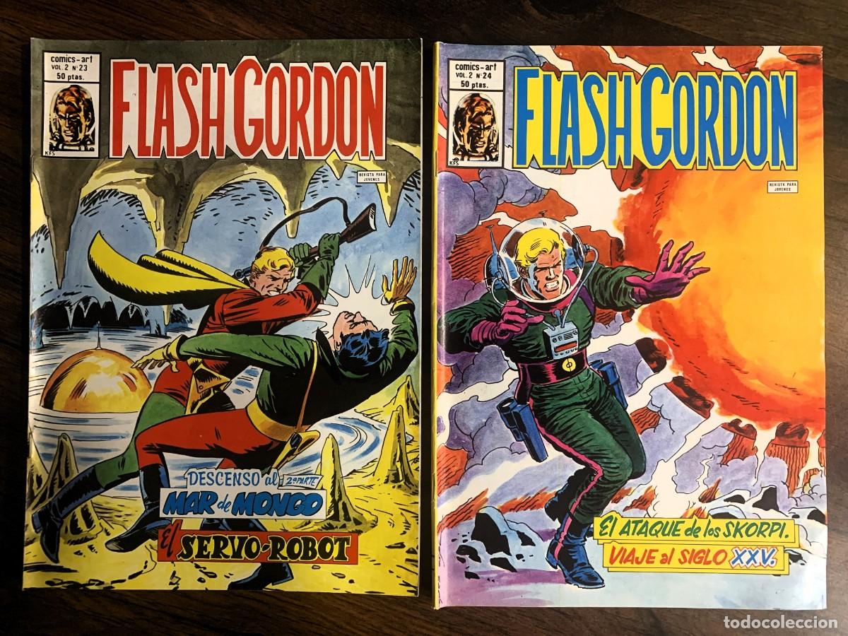 C&oacute;mics: FLASH GORDON. VERTICE. COMPLETA 44 EJEMPLARES - Foto 12