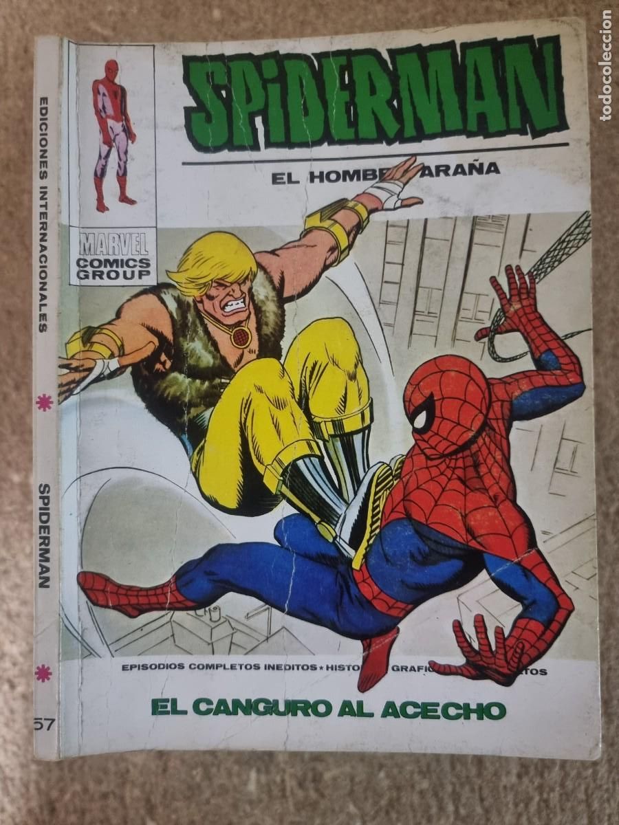C&oacute;mics: Spiderman 57 Vol.1 Vertice 30 ptas. - Foto 1