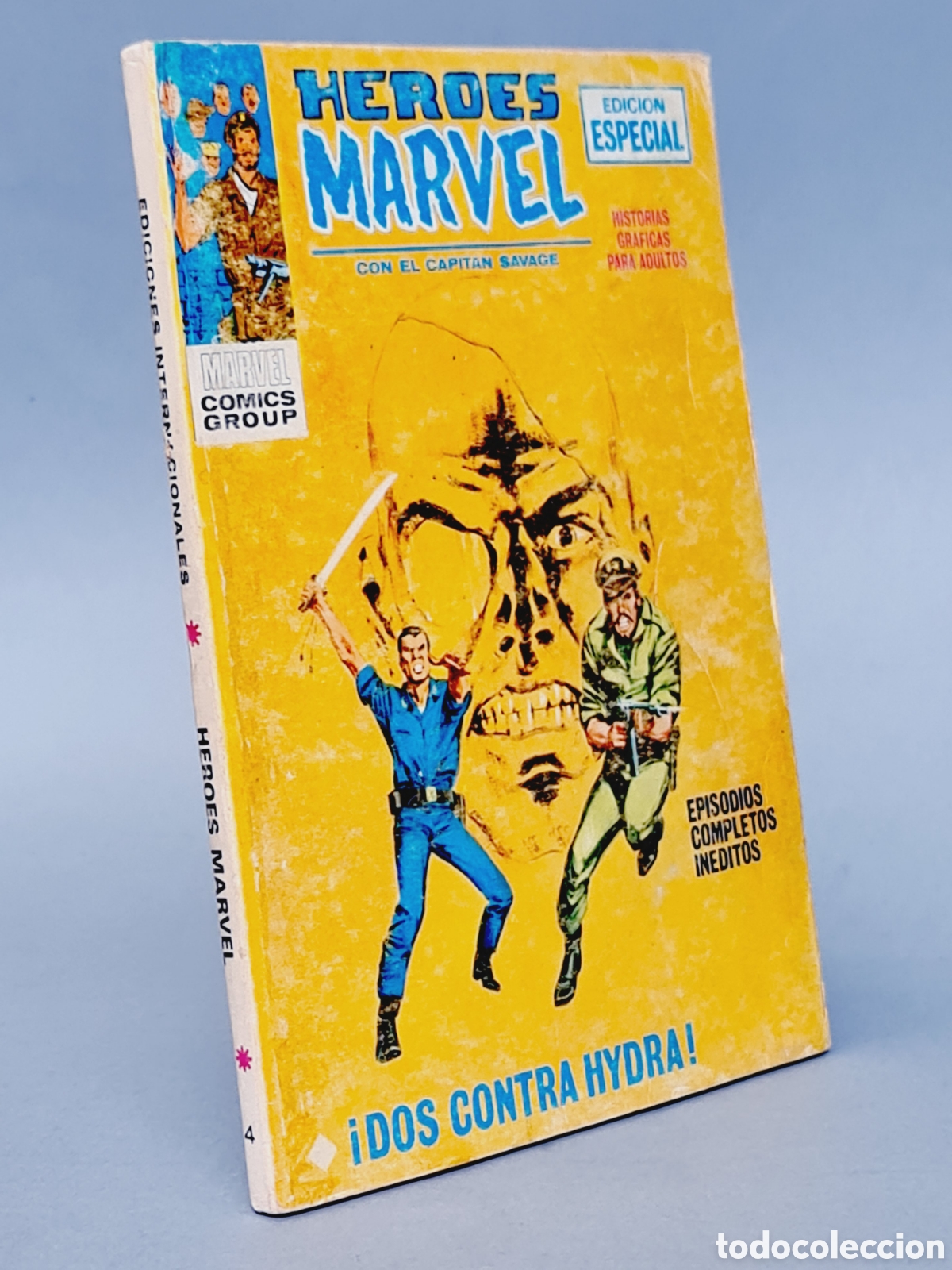 C&oacute;mics: BUEN ESTADO HERELOES MARVEL 4 DOS CONTRA HYDRA TACO MARVEL EDICIONES VERTICE - Foto 1