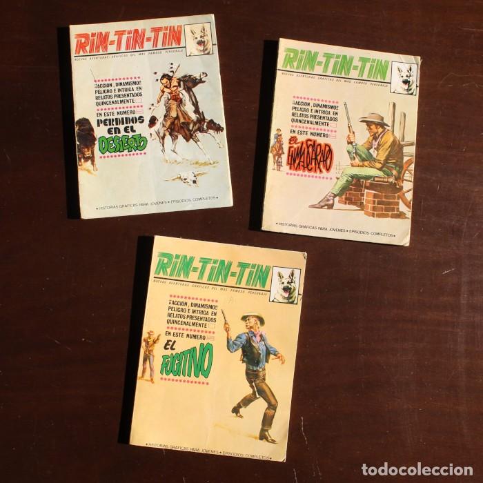 C&oacute;mics: LOTE 3 COMICS RIN-TIN-TIN 18 26 29 VERTICE RINTINTIN - Foto 1