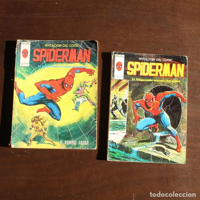 C&oacute;mics: LOTE 2 COMICS ANTOLOGIA DEL COMIC 12 Y 17 SPIDERMAN VERTICE SPIDER-MAN - Foto 1