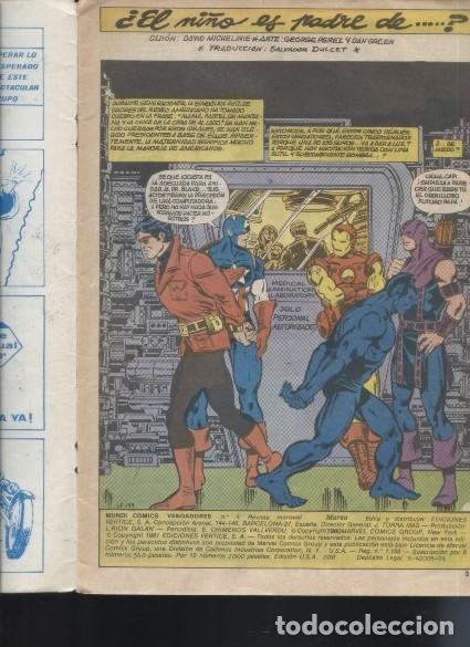 C&oacute;mics: LOS VENGADORES ( VERTICE ) 1981-1982 COMPLETA - Foto 5
