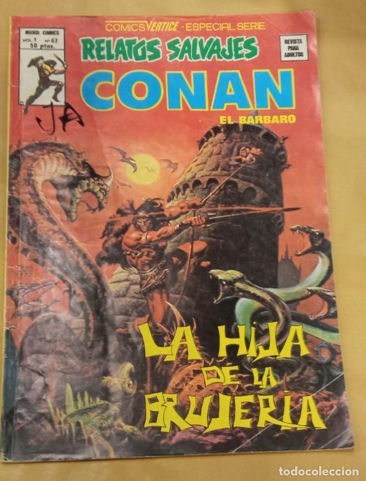 C&oacute;mics: RELATOS SALVAJES NUMERO 67. VERTICE. NUMERO DEDICADO A CONAN - Foto 1