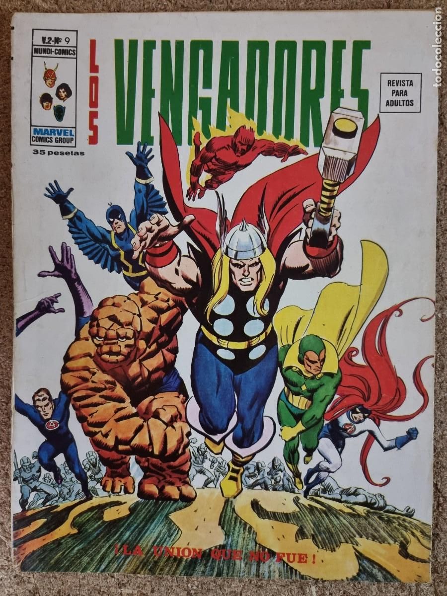 C&oacute;mics: Los Vengadores 9 Vol.2 Vertice - Foto 1