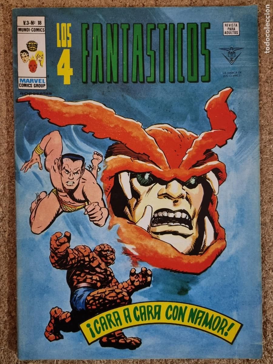C&oacute;mics: Los 4 Fantasticos 18 Vol.3 Vertice - Foto 1