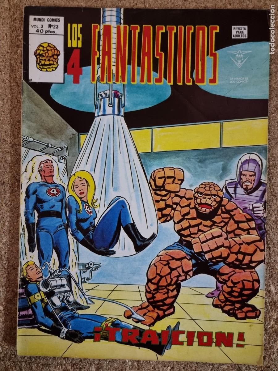 C&oacute;mics: Los 4 Fantasticos 23 Vol.3 Vertice - Foto 1