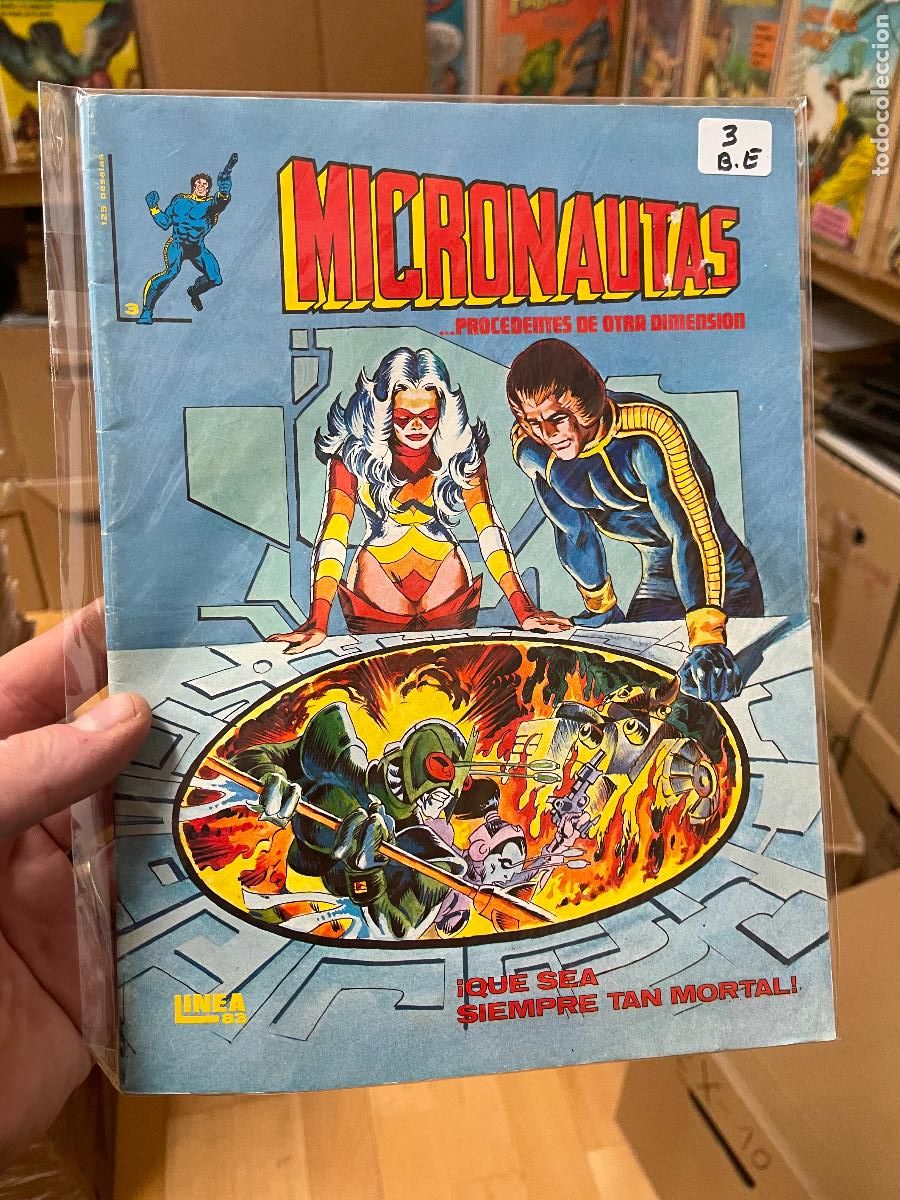 C&oacute;mics: SURCO MICRONAUTAS NUMERO 3 BUEN ESTADO - Foto 1