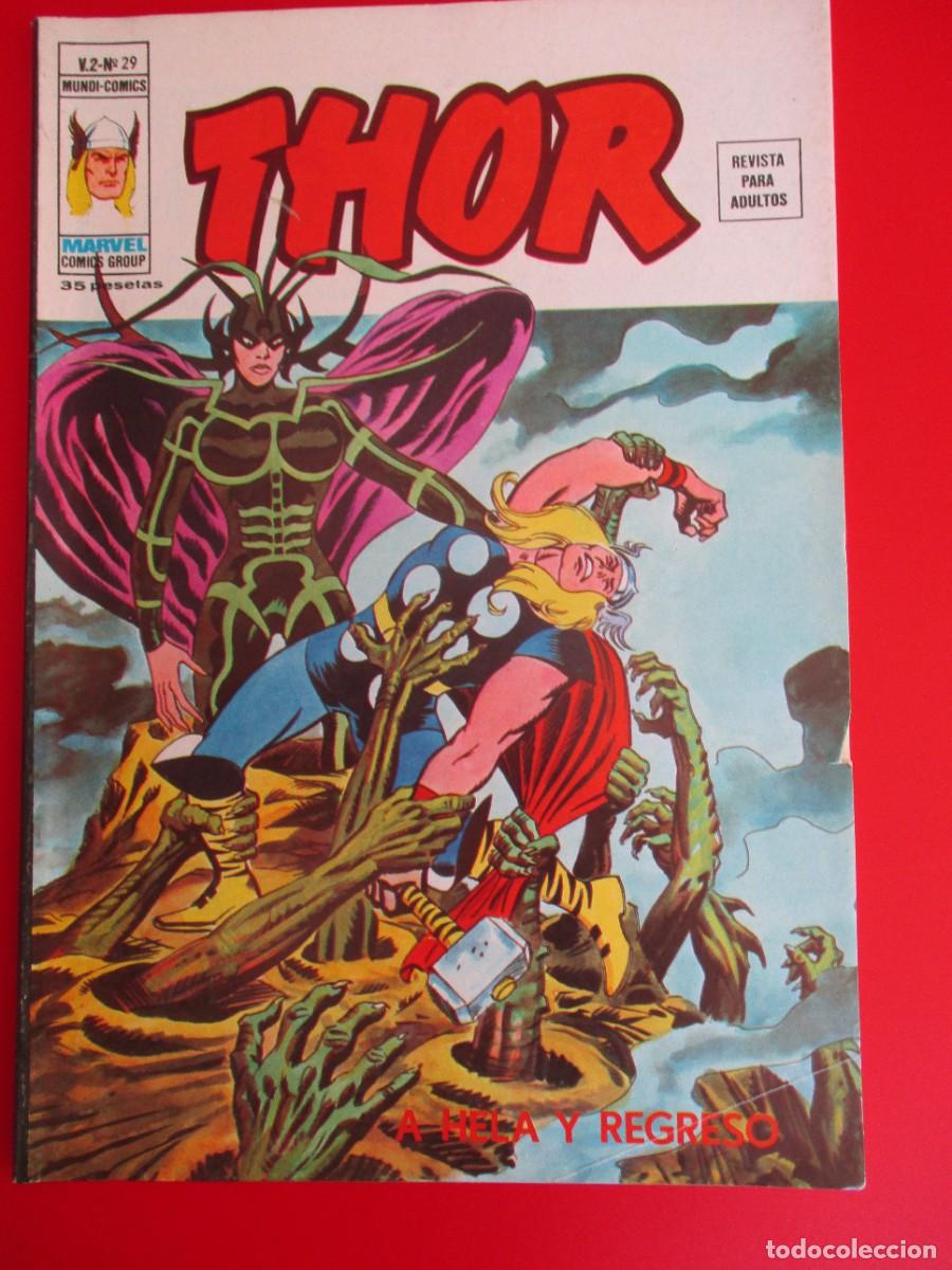 C&oacute;mics: THOR (1974, VERTICE) 29 &middot; V-1977 &middot; A HELA Y REGRESO - Foto 1
