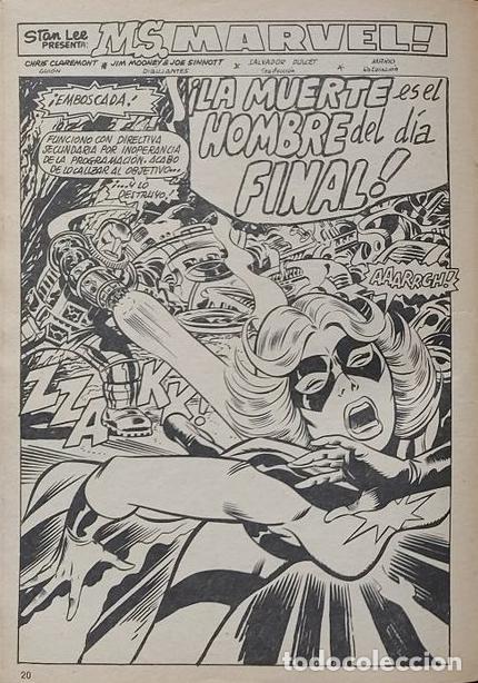 C&oacute;mics: Ms. Marvel Vol. 1 n&ordm; 2 - No se ha de Matar a la Se&ntilde;ora - Ediciones V&eacute;rtice 1978 - Foto 7