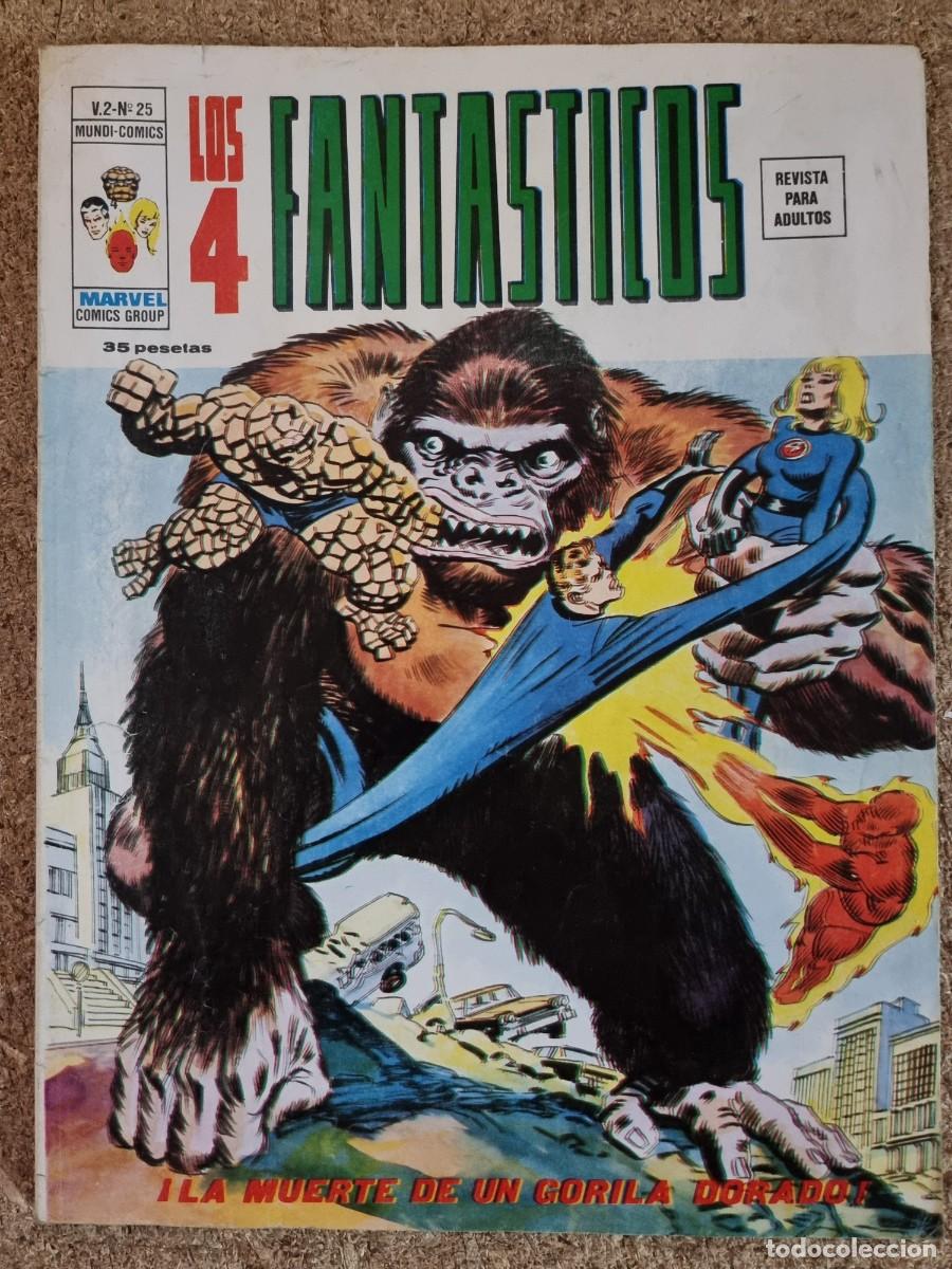C&oacute;mics: Los 4 Fantasticos 25 Vol.2 Vertice - Foto 1