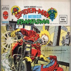Fumetti: SUPER HEROES VOL. 2 Nº 10 SPIDER-AMN Y EL MOTORISTA FANTASMA - VERTICE - BUEN ESTADO
