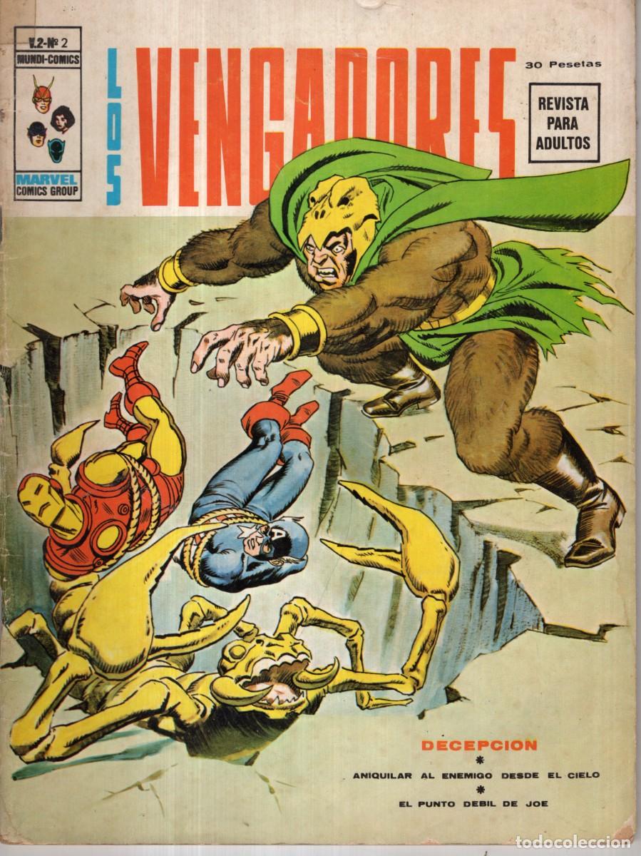 C&oacute;mics: LOS VENGADORES VOL. 2 N&ordm; 2 - VERTICE - Foto 1