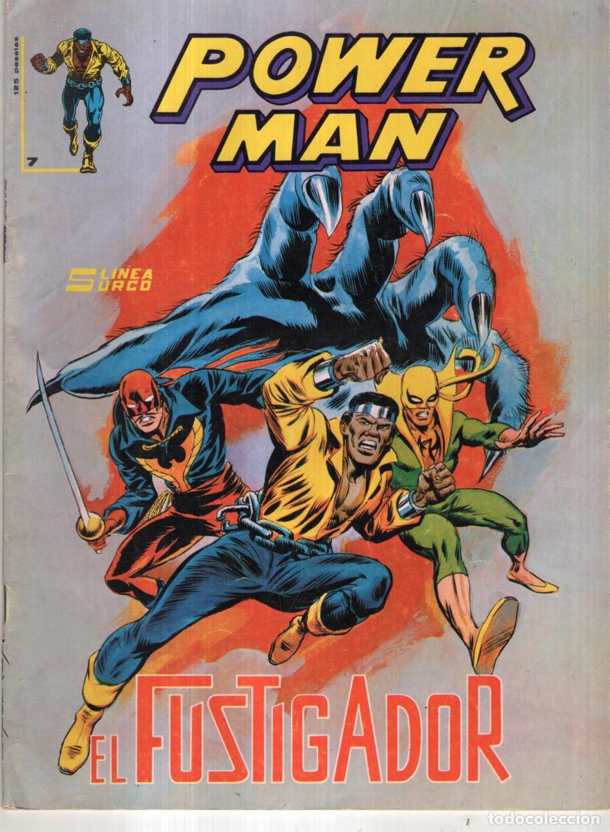 C&oacute;mics: POWER MAN N&ordm; 7 SURCO - VERTICE - BUEN ESTADO - Foto 1