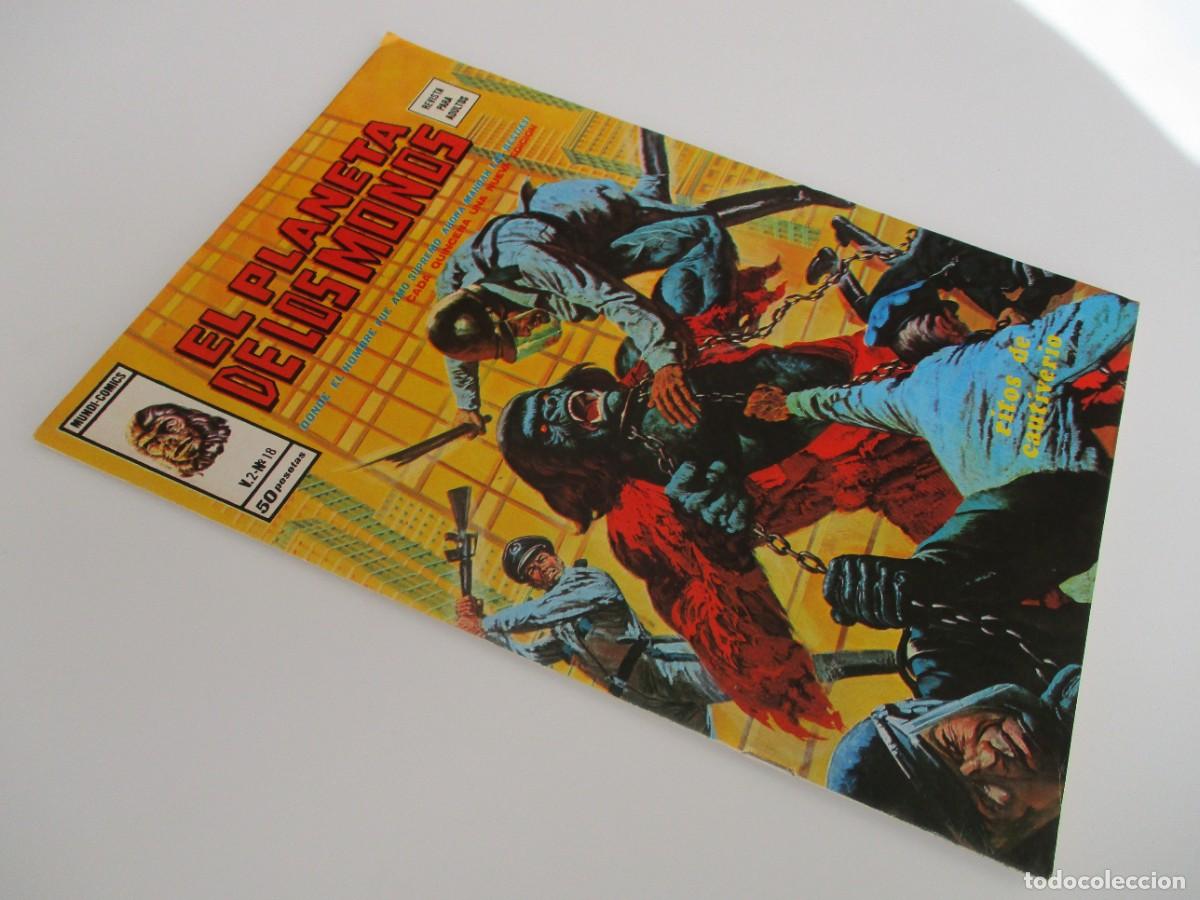 C&oacute;mics: PLANETA DE LOS SIMIOS, EL (1977, VERTICE) -DE LOS MONOS- 18 &middot; 1978 &middot; ritos de cautiverio - Foto 2