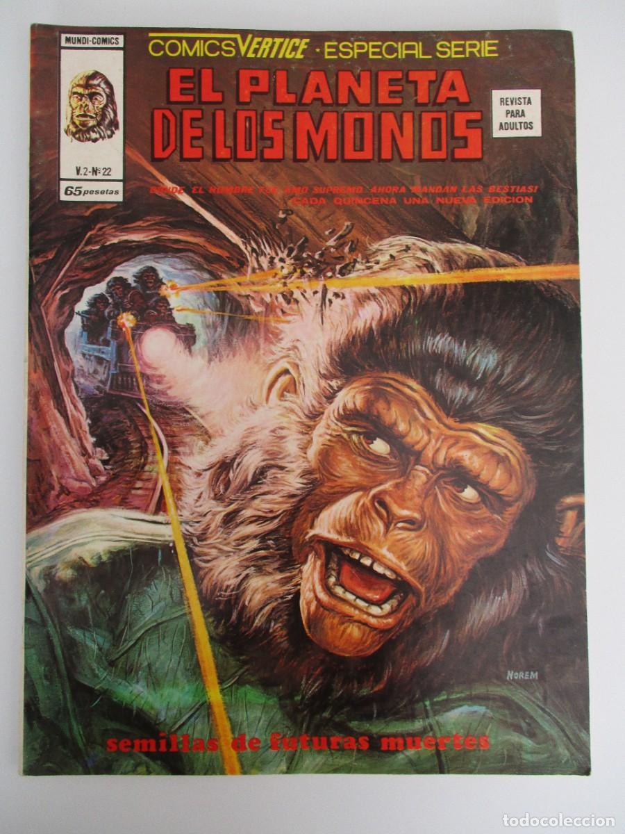 C&oacute;mics: PLANETA DE LOS SIMIOS, EL (1977, VERTICE) -DE LOS MONOS- 22 &middot; 1978 &middot; EL PLANETA DE LOS MONOS - Foto 1